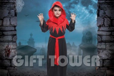 B-0058A     Gothic Monk – Red