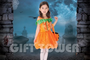G-0054     Lovely Pumpkin Girl