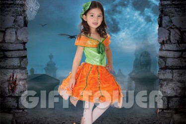 G-0055     Lovely Pumpkin Girl