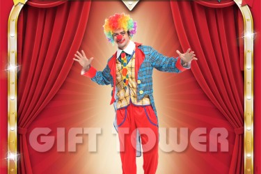 M-0075     Clown Tuxedo
