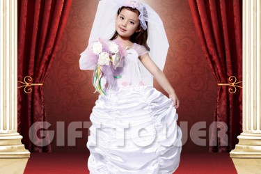 G-0075A     Lovely Bride – White