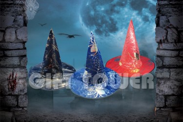 H-0004     15″Witch Hat