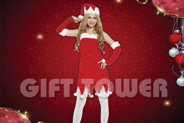X-0014     Sparkle Miss Santa X-0014     Sparkle Miss Santa